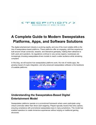 The Complete Guide to Modern Software Solutions